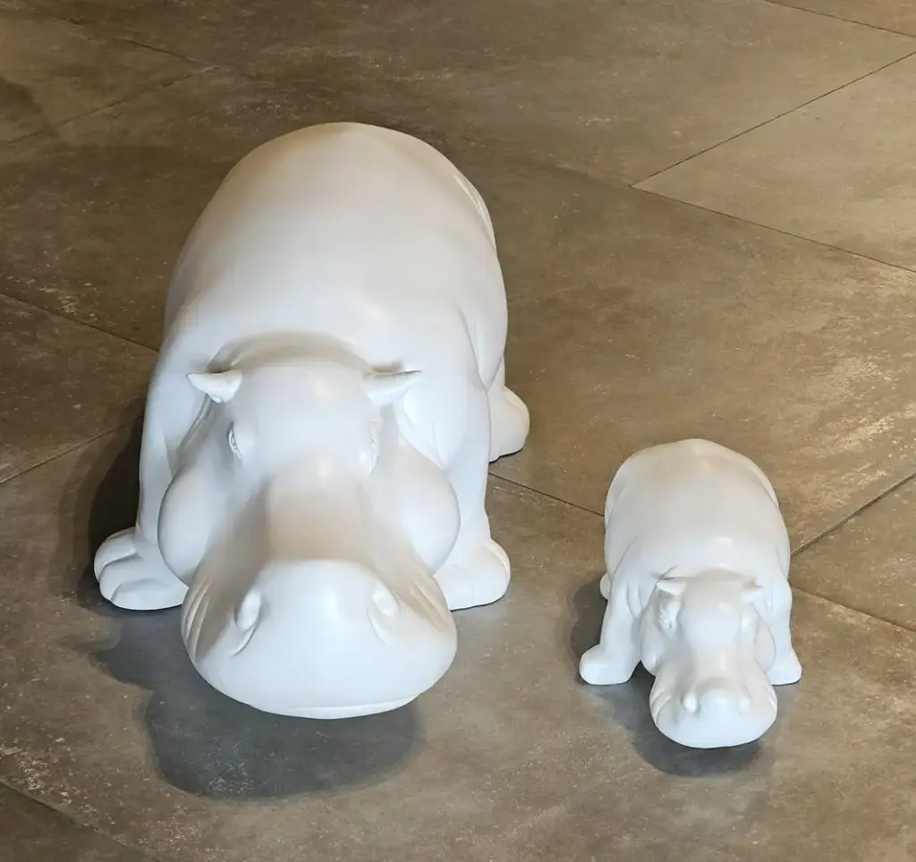 Hippo Pequeño Blanco