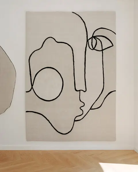Self mirage beige 200x300 cm