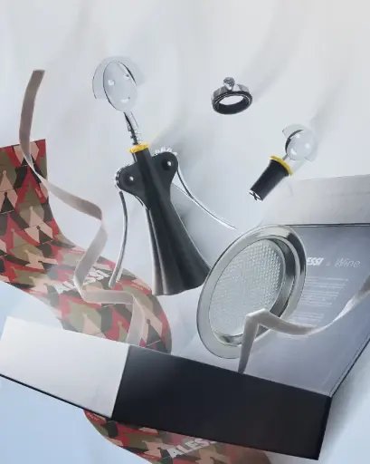[GAM01SET] Alessi & Wine Set de accesorios para vino