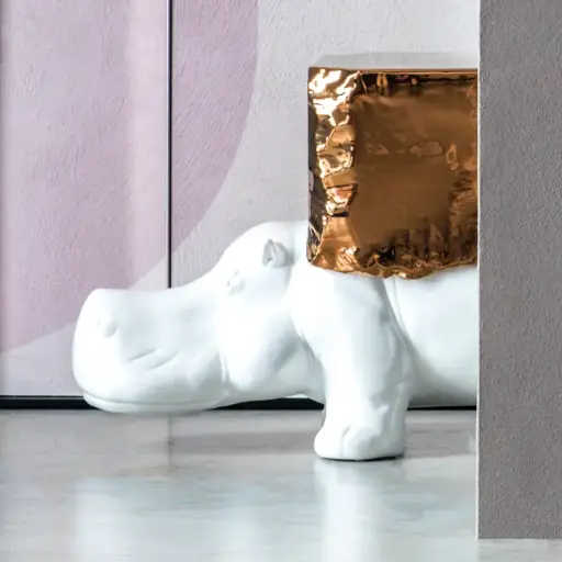 [Q452/10 VI] Hippo Wagon Blanco y Oro